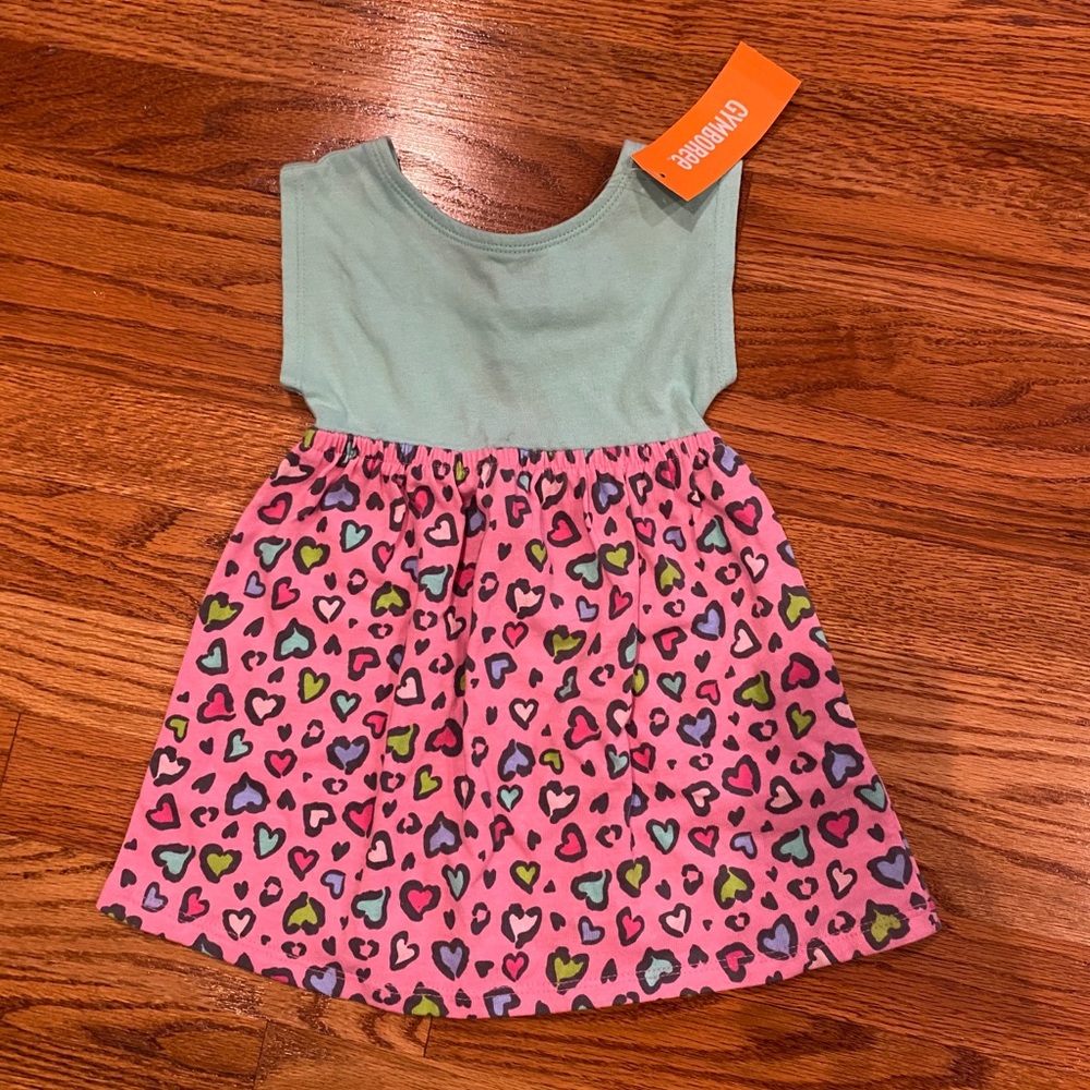 NWT 6-12M Gymboree Colorful Leopard Dress
